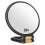 Black 30x Makeup Magnifying Mirror Travel Hand Mirror with Handle - Double Side, Adjustable Stand 2