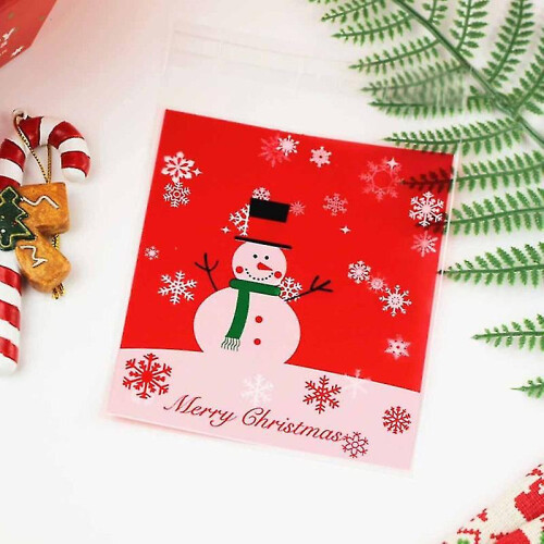 Sacchetti regalo natalizi per caramelle e biscotti, 200 pezzi 2