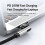 100W PD Magnetic Charging Cable 180 Rotatable Fast Charging Data Cord for Phone Laptop Tablet Multiple Devic 1m 8