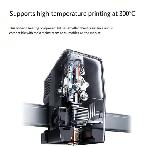For  Kobra X Hot End Integrated Heating Component High Temperature Resistant with Ceramic Base 2