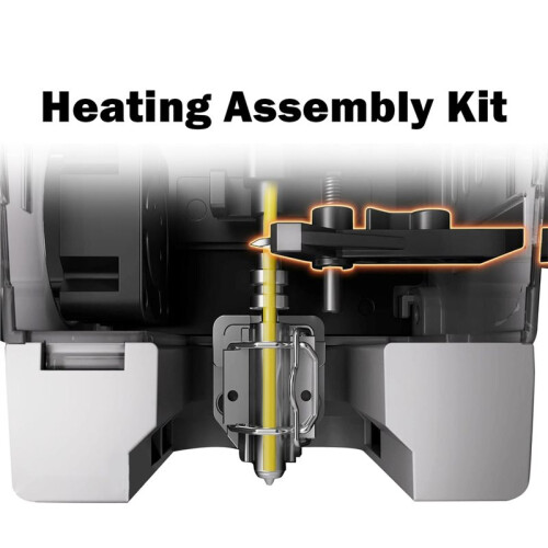 For  Kobra X 3D Printer Hotend Heating Assembly Kit - All Metal Extruder Replacement with Easy Installation 2