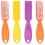 14.5x2.4x2cm 4pcs Long Handle Plastic Nail Cleaning Brushes for Nail Makeup (Random Pattern) 3