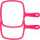 Handheld Makeup Mirror 2-Pack, Portable Hand Mirror for Women 2