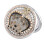 Magnifying Rhinestone Crown Folding Makeup Mirror for Women 5