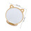 Light Brown Wooden Desktop Vanity Makeup Mirror 2