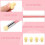 Double Headed Nail Art Sponge Pen, Manicure Coloring Brush, 1 Set 5