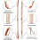 Silver Cuticle Trimmer with Pusher & Cutter, Durable Manicure Pedicure Tool 25-26 4