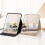 Specchietto da viaggio nero per il trucco, inodore e resistente, portatile per casa e dormitorio. 5