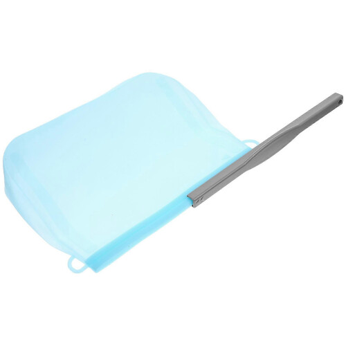 Blue Silicone Leakproof Food Storage Bag for Sandwich Lunch 2