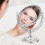 Double-Sided Retro Heart Makeup Mirror for Desktop, Bathroom, Bedroom 4