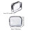 3Pcs Multi-Function Transparent Travel Cosmetic Storage Bag & Wash Bag Set 2