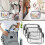 3Pcs Multi-Function Transparent Travel Cosmetic Storage Bag & Wash Bag Set 3