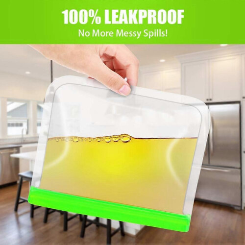 Freshness Lock Self-Sealing Plastic Bags for Home Use 1Set 1