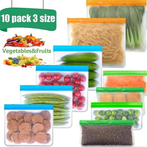 Freshness Lock Self-Sealing Plastic Bags for Home Use 1Set 2
