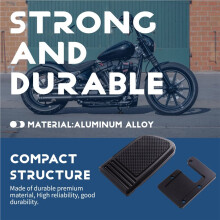 Motorcycle Front Brake Pedal Pad Cover for Softail Street Bob Fat Bob FXDF FXFBS FXDB 2018-2025 Black