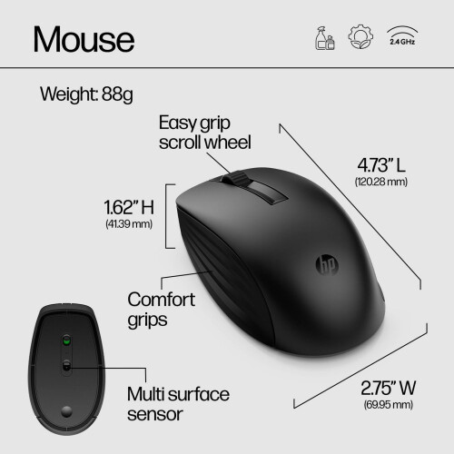 HP HP 650 Wireless Keyboard and Mouse Combo 1
