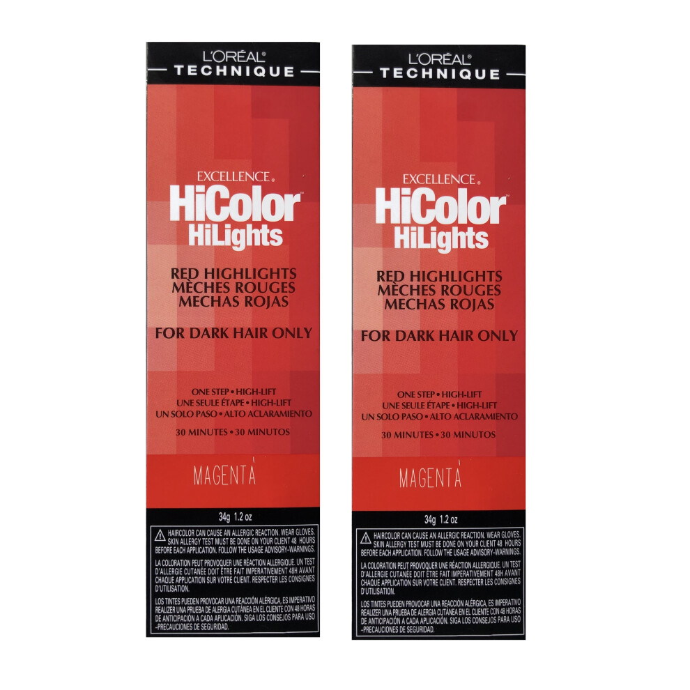 L'oreal Hicolor L'orã©Al Excellence Hicolor Magenta X2