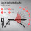 Panana Adjustable Weight Bench, Foldable Gym Bench for Home Workouts 3