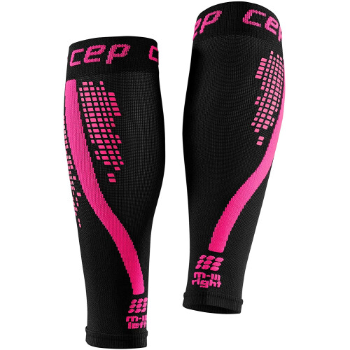 CEP Nighttech 2.0 Men's Compression Calf Sleeve, Pink 1