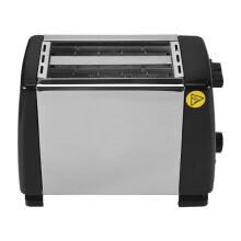 Toaster 2 Slice Stainles Steel Bread Extra Wide Slot Compact Toasters,Electrical Small Bread Machine for Waffles,US Plug