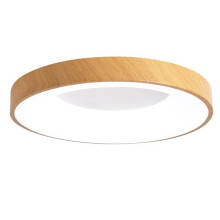 Modern Wood Grain Ceiling LED Light Iron Ultra-Thin Round Lamp for Living Room Bedroom Study Home Decoration Lamp