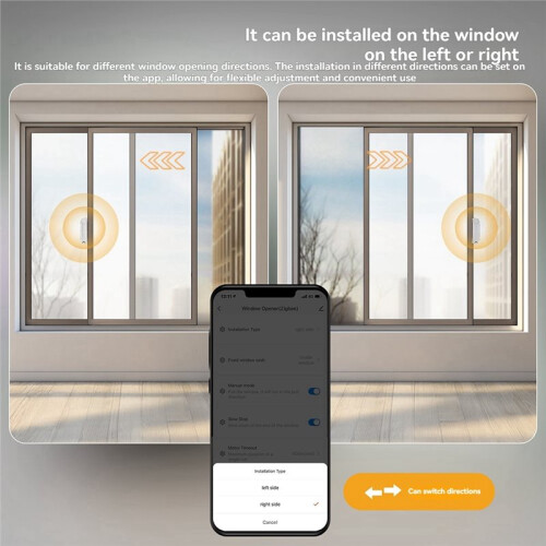 Tuya ZigBee  Sliding Window Pusher Automatic Opener Closer Solar Charging App Remote Control 1