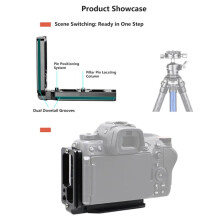 Quick Release L-Plate for Z5/Z6/Z7/Z5II/Z6II/Z7II/Z6III Camera Video Rig Ergonomic Hand Grip Expansion Frame
