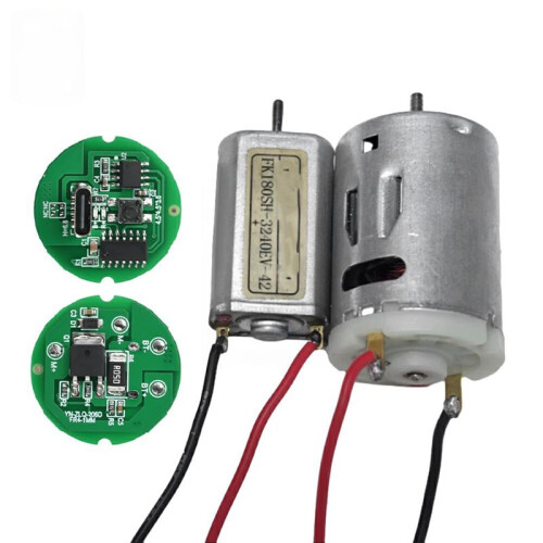 3-6V  Motor Driver Board 5-20W Small Motor Circuit Board Small Electric Drill DIY Accessories Type C Interface 1