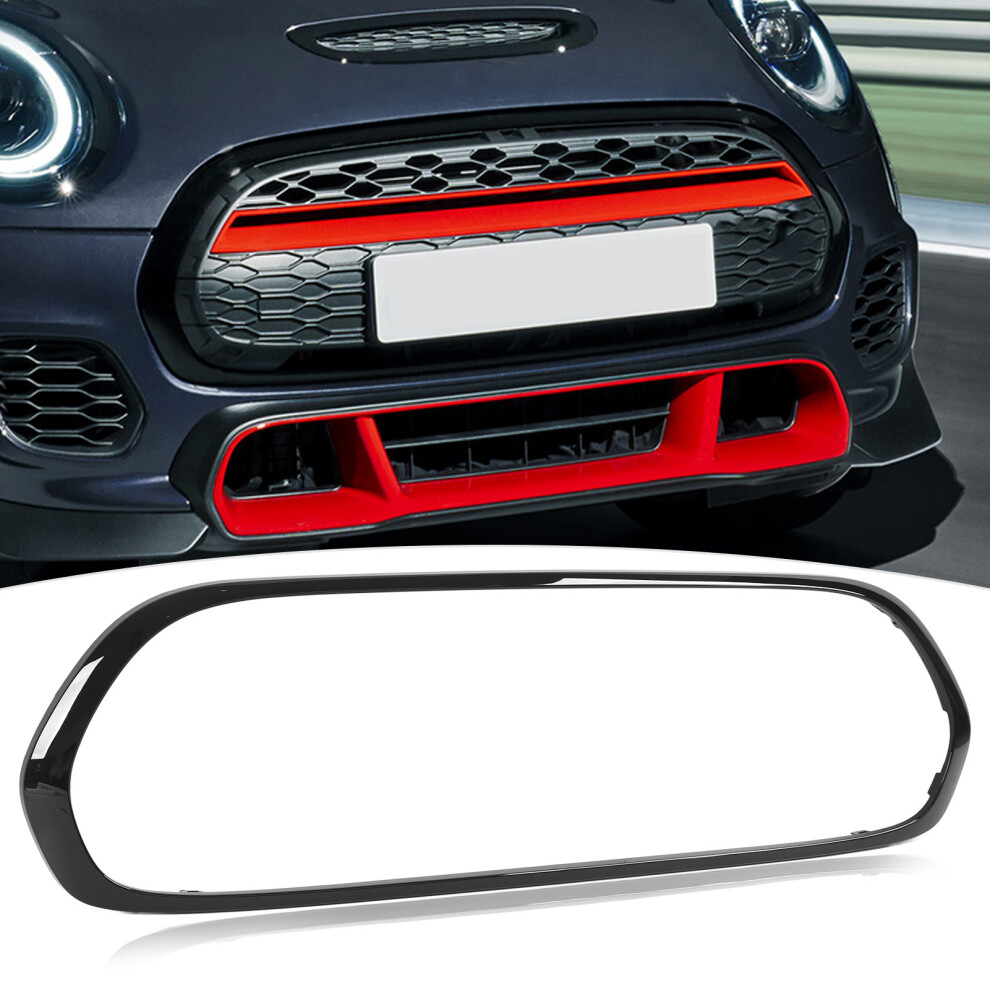 Gloss Grille Trim For Mini F55 F56 F57 Black 7293282084223