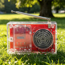 DIY Electronic Kit:Electronics FM Radio for Educational Use Practice,Stereo FM Radio, Electronics DIY Soldering Project