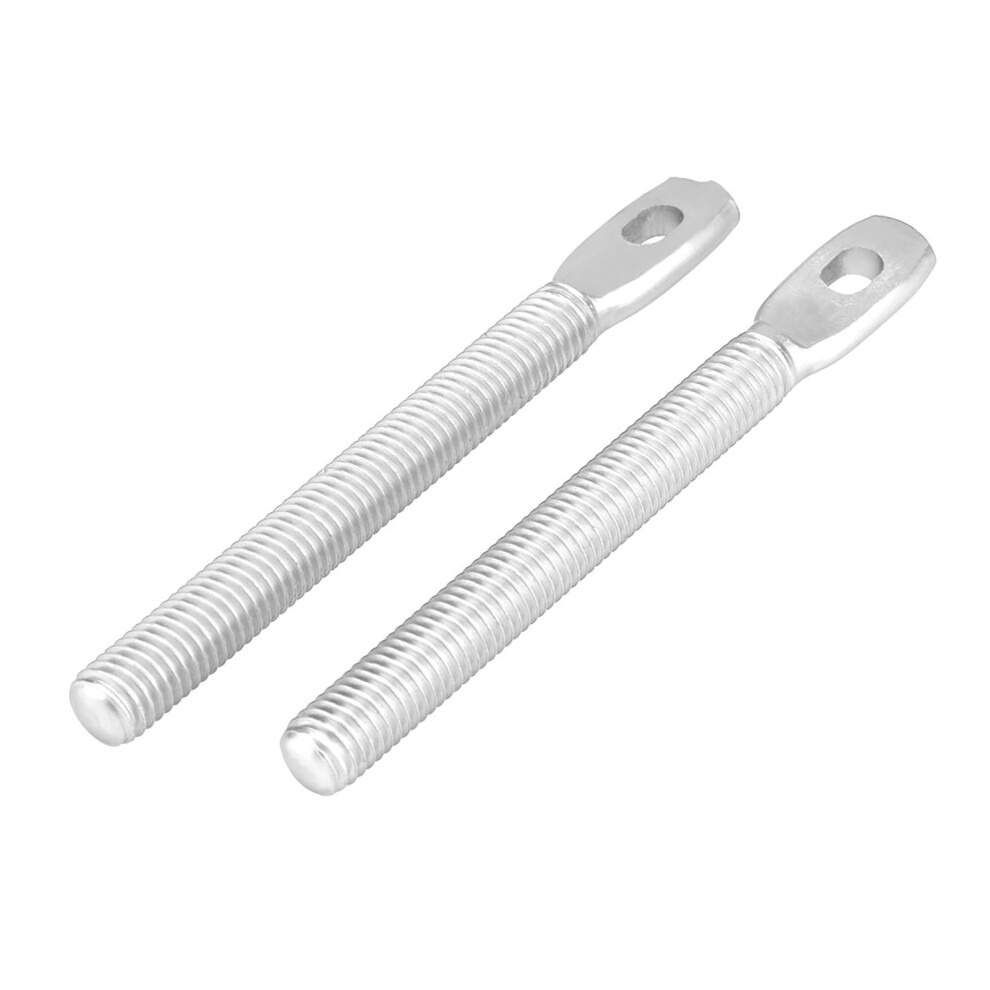 Racing Bonnet Lock Kit Universal Pin Silver 7293282084858