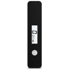 Digitales Zigarren-Hygrometer, Tragbares Messgerät, Elektrischer Humidor-Tester, Manometer, Hygrometer, LCD-Display, Schwarz