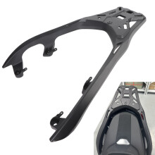 Black Matte Rear Luggage Rack for Xmax Scooters