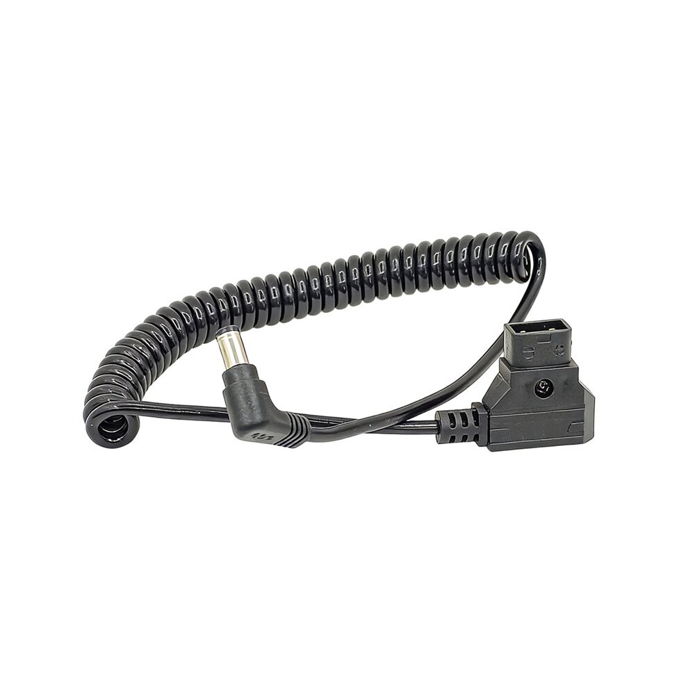 D-Tap To 12V Dc2.5 Right Angle Coiled Power Cable For Dslr Rigs And Monitors 4711824024986