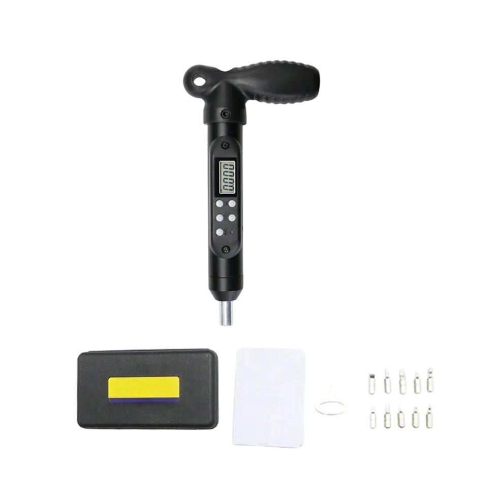Digital Torque Screwdriver With 10 Adjustable Torque Screwdriver Wrench Set For Bicycle Repair And Installation. A 4713774027109