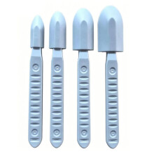 4Pcs Rubber Caulking Tool Kit Reusable Caulk Finishing Tool Spatula Spreader Smoothing Tool for Brick SkirtingKitchen
