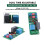 2PCs Dual  Adjustable Cycle Delay Timing Relay Repeat  OFF  Infinite Loop Timer Module AC 100V 110V 240V 4