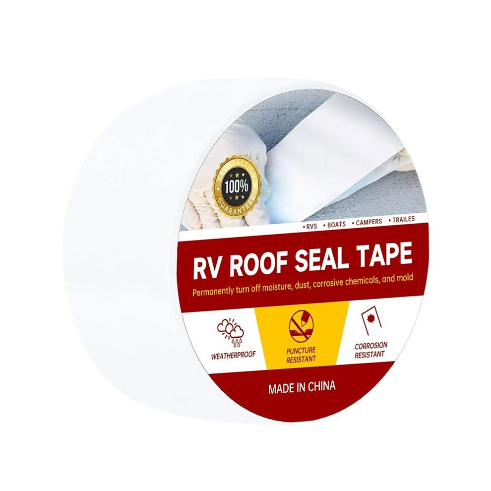 Rv Roof Repair Tape White Waterproof Tape For Trailers And Photovoltaic Systems Heavy Duty Waterproof Tape 6032263107466