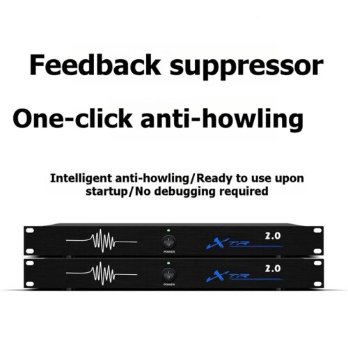 2.0 Digital Audio Processor with Digital Feedback Suppressor Six-Speed Frequency Shift to Suppress Feedback US 2