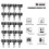20Pcs Programmable TPMS Sensor 315MHZ+433MHz 2 in 1 MX Sensor for Autel Tool TS408 TS508 TS600 TPMS Tyre Pressure Sensor 5