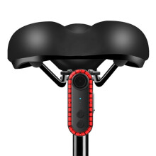 Telecamera da Cruscotto Impermeabile per Bicicletta con Luce Posteriore di Segnalazione, Videoregistratore per Ciclismo, Staffe di Montaggio