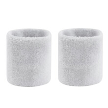 1 Pairs Wrist Sweatband Sports Wristband Sweatband Wrist Sweat Band/Brace Elastic Wristband for Men Women Tennis White