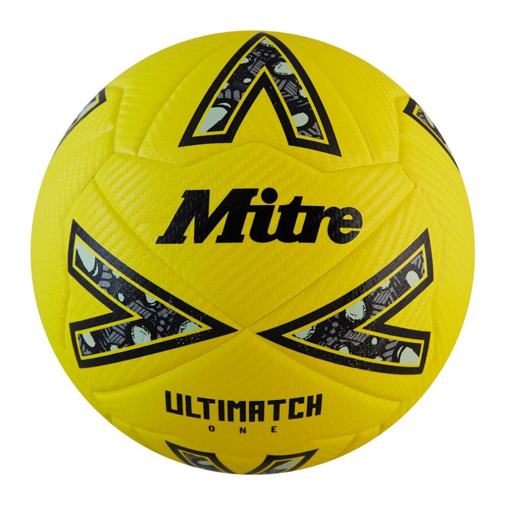 Mitre (4, ) Ultimatch One 2024 Football Yellow