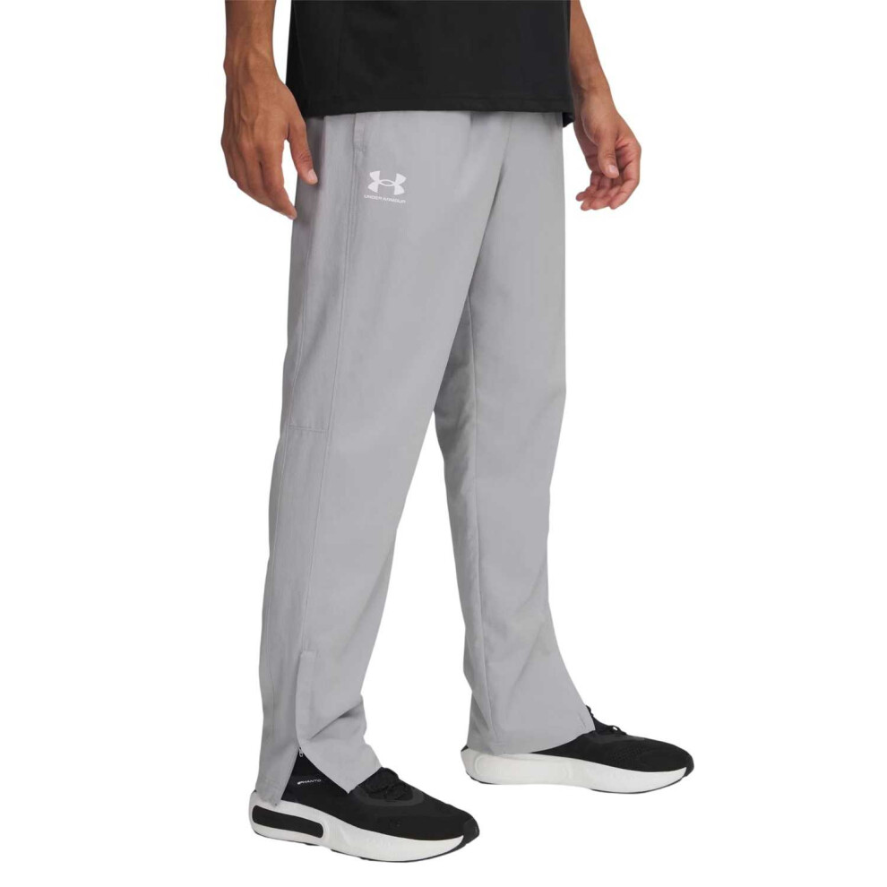 Under Armour (Xxl, ) Mens Rival Woven Jogging Bottoms Grey