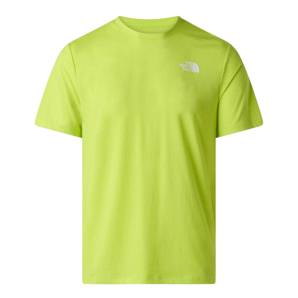 The North Face (S, Fizz) Mens 24/7 Logo T-Shirt Yellow