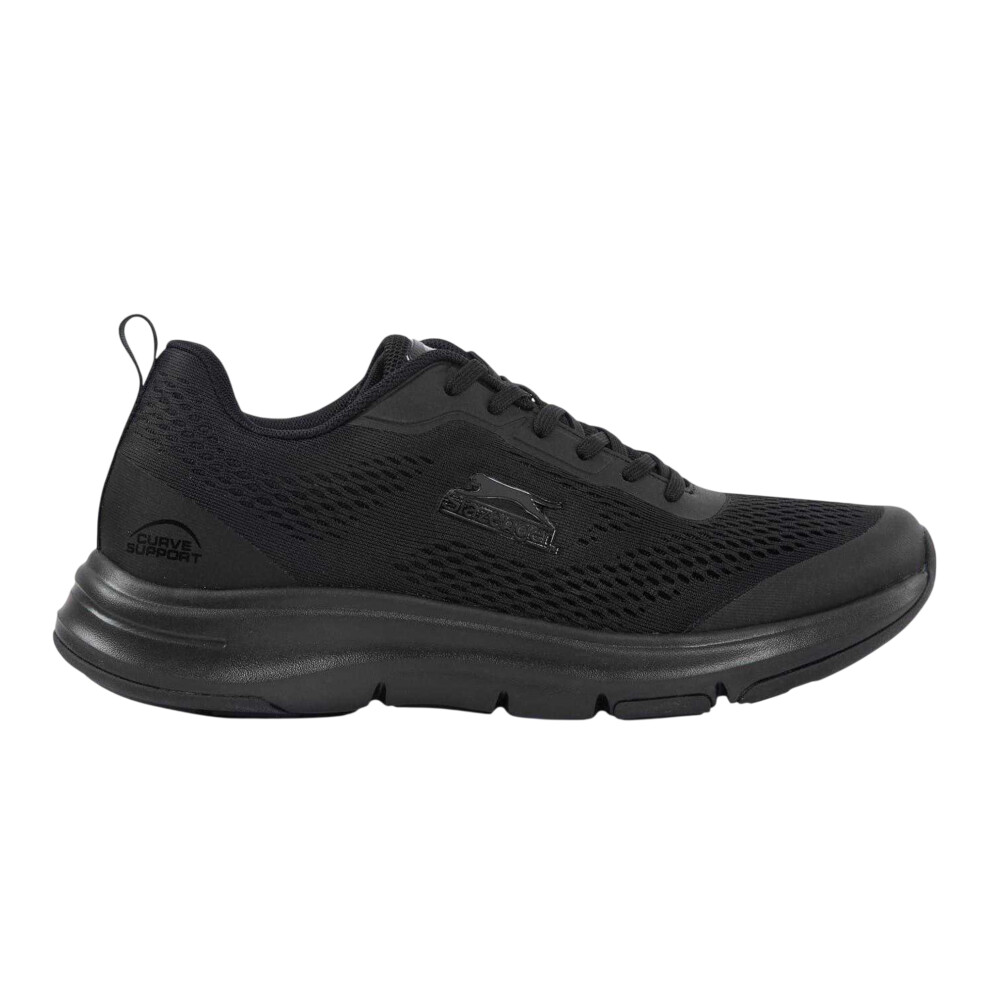 Slazenger (7 Uk, ) Mens Curve Support Mesh Trainers Black