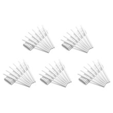 250 PCS Plastic White Cake Dowel Rods for Tiered Cake Construction and Stacking (0.4 Inch Diameter 9.5 Inch Length)