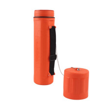 Welding Electrode Storage Tube 14inch-Moisture Proof Welding Rod Container with Adjustable Shoulder Strap & Leash-Lid