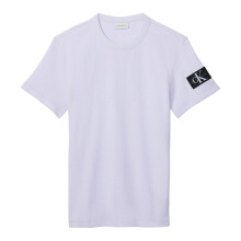 (XXL, Lilac) Calvin Klein Mens Waffle Boxy T-Shirt