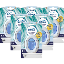 6 x 7.5ml Febreze Bathroom Air Freshener - Fresh Linen